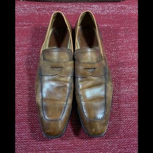 silvano sassetti Flex Goodyear Genuine leather Made In Italy Slip On  11.5